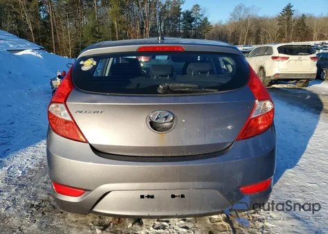 2014 Hyundai Accent Gls z USA, uszkodzony, nr VIN KMHCT5AEXEU181583